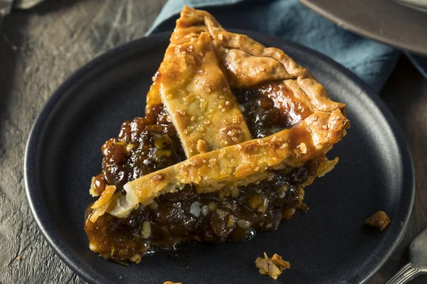 Sweet Homemade Mincemeat Pie — Stock Photo, Image