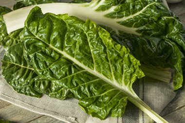 Ham organik yeşil Swiss Chard