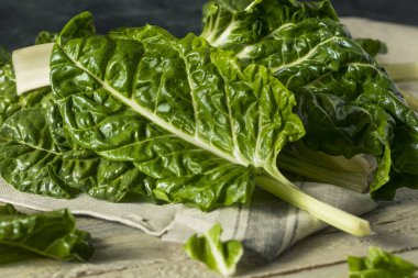Ham organik yeşil Swiss Chard