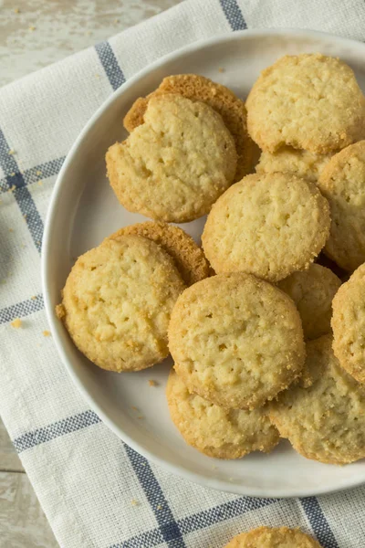 Galletas caseras dulces de la oblea de vainilla —  Fotos de Stock