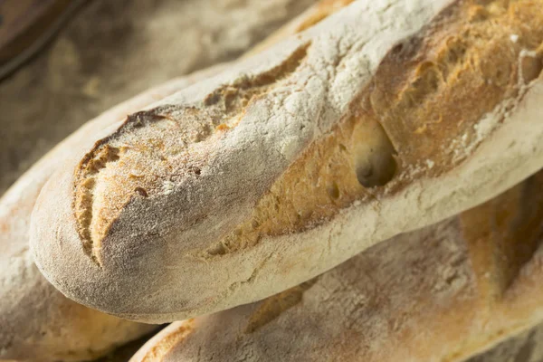 Croccante pane francese fatto in casa Baguette — Foto Stock