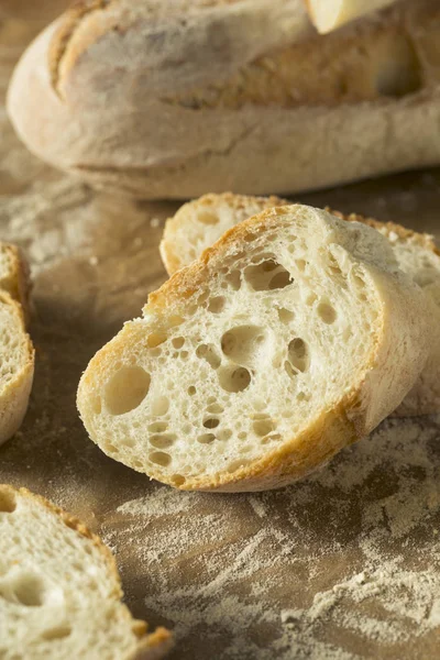 Homemade Crusty French Bread Baguette — Stock Photo, Image