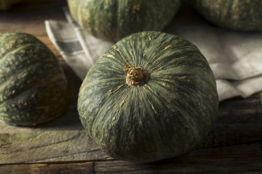 Ham yeşil organik Kabocha Squash