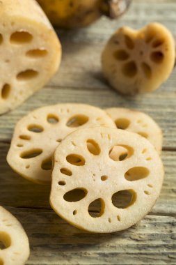 Ham kahverengi organik Lotus Root