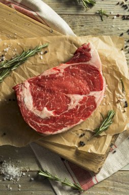 Ham çim beslenen kemiksiz antrikot biftek