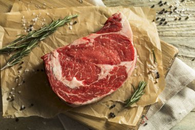 Ham çim beslenen kemiksiz antrikot biftek