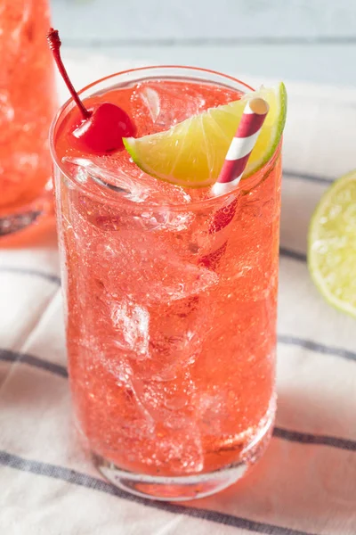 Słodkie domowe Cherry Limeade — Zdjęcie stockowe