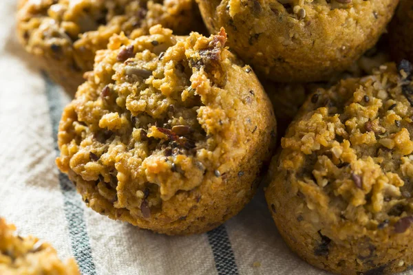 Sani fatti in casa muffin colazione morsi — Foto Stock