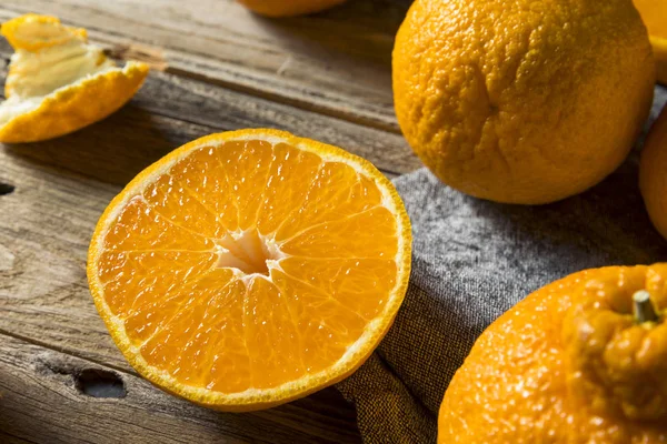 Fresh Raw Sumo Oranges — Stock Photo, Image