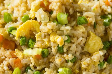 Ev yapımı vejetaryen Fried Rice