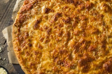 Lezzetli ev yapımı peynir Pizza