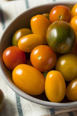 Organik kiraz domates