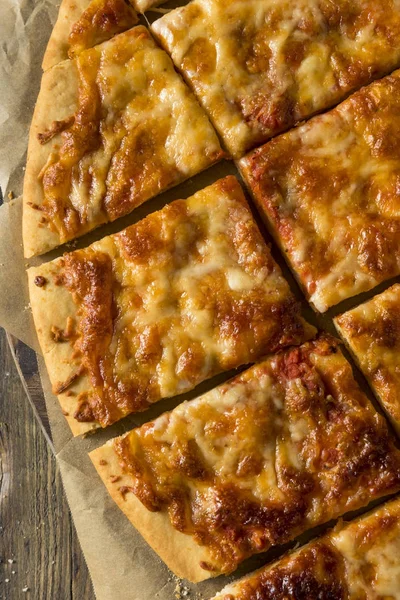 Leckere hausgemachte Käsepizza — Stockfoto