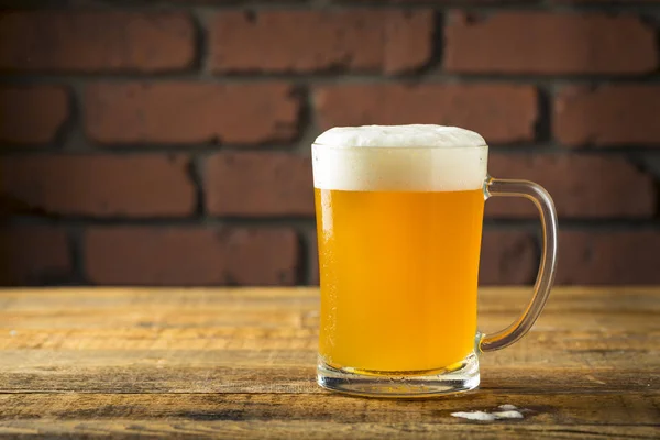 Verfrissend bier gouden lagerbier — Stockfoto