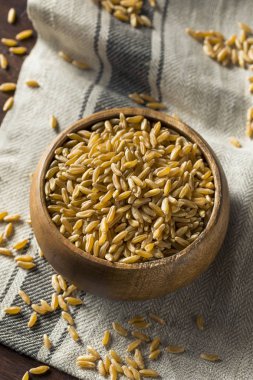 Ham organik kuru Kamut çilek tahıl