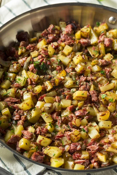 Saboroso caseiro Corned Beef Hash — Fotografia de Stock