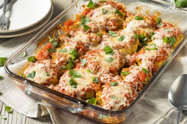 Ev yapımı İtalyan patlıcan Parmesan