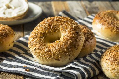 Yuvarlak her şeyi sıcak simit