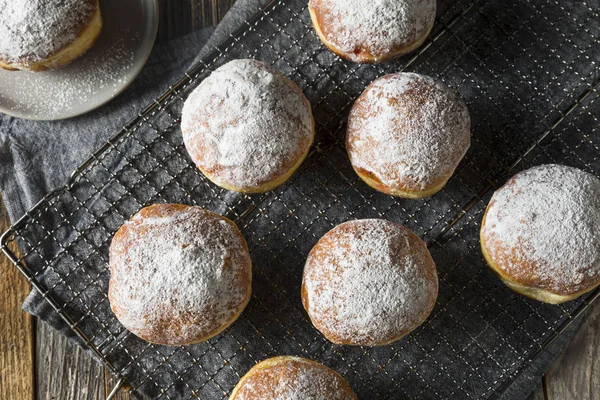 Gourmet Casero Polaco Paczki Donuts — Foto de Stock