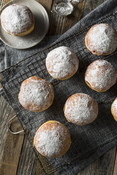 Gourmet Homemade Polish Paczki Donuts — Stock Photo, Image