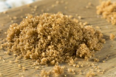 Ham organik ışık kahverengi şeker