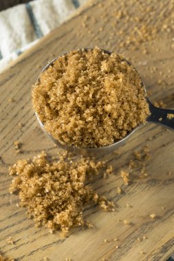 Ham organik ışık kahverengi şeker