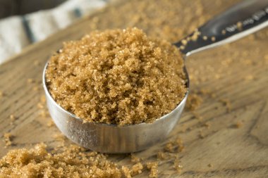 Ham organik ışık kahverengi şeker