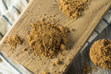 Ham organik ışık kahverengi şeker