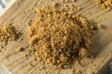 Ham organik ışık kahverengi şeker