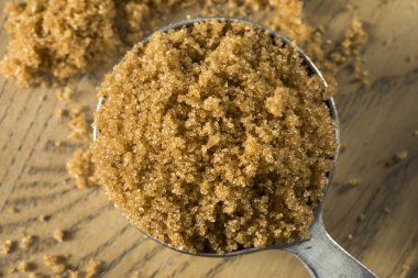 Ham organik ışık kahverengi şeker