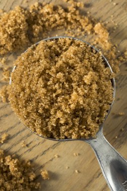 Ham organik ışık kahverengi şeker