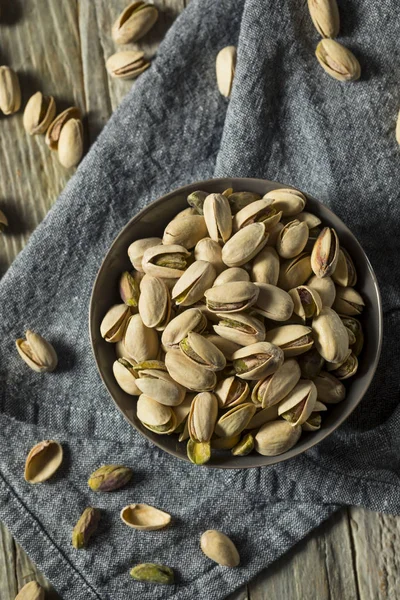 Tuercas de pistacho tostadas y aplanadas — Foto de Stock