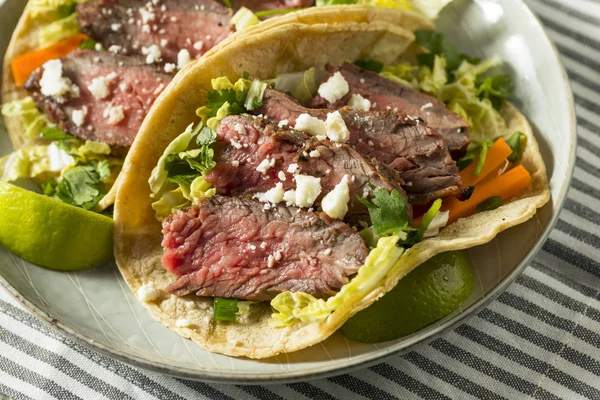 Homemade Korean Steak Tacos — Stock Image Homemade Korean Steak Tacos Stock Picture