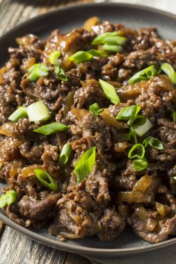Ev yapımı Barbekü Kore sığır eti Bulgogi