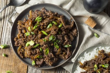Ev yapımı Barbekü Kore sığır eti Bulgogi