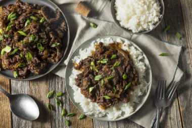 Ev yapımı Barbekü Kore sığır eti Bulgogi