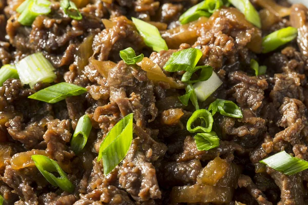 Домашнее барбекю Корейская говядина Булгоги — стоковое фото