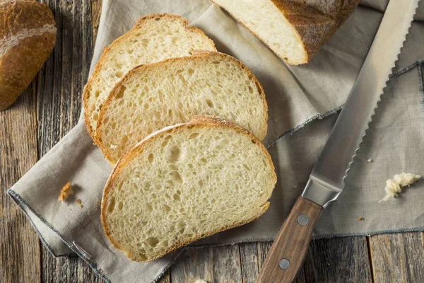 Pan francés blanco de grano entero — Foto de Stock