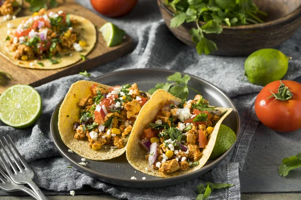 Rauwe biologische gezonde Mexicaanse groenten en kruid — Stockfoto