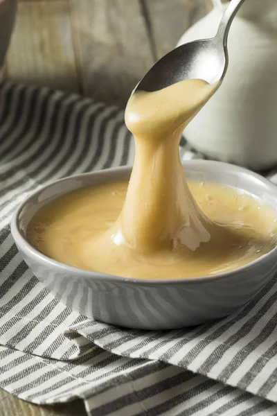 Sweet Homemade Whipped Honey — Stock Photo, Image