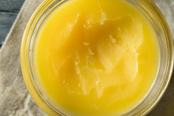 Homemade Clarified Butter Ghee — Stock Photo, Image