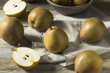 Ham organik kahverengi Angelys armut