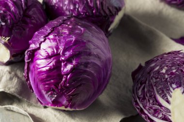 Ham organik mor lahana