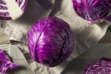 Ham organik mor lahana