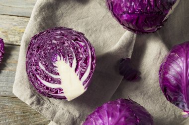 Ham organik mor lahana