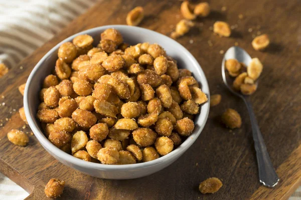 Homemade Honey Roasted Peanuts — Stock Photo, Image