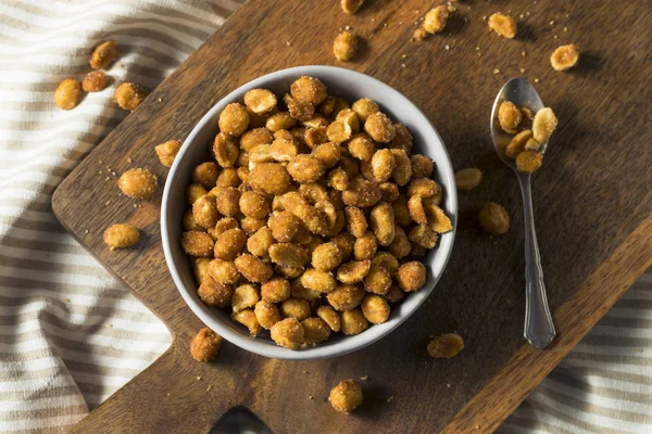 Homemade Honey Roasted Peanuts — Stock Photo, Image