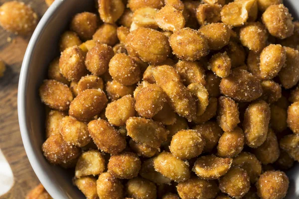 Homemade Honey Roasted Peanuts — Stock Photo, Image