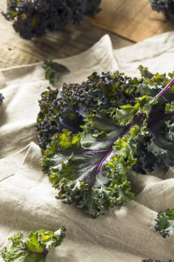 Organik sağlıklı kırmızı lahana