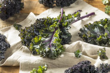 Organik sağlıklı kırmızı lahana